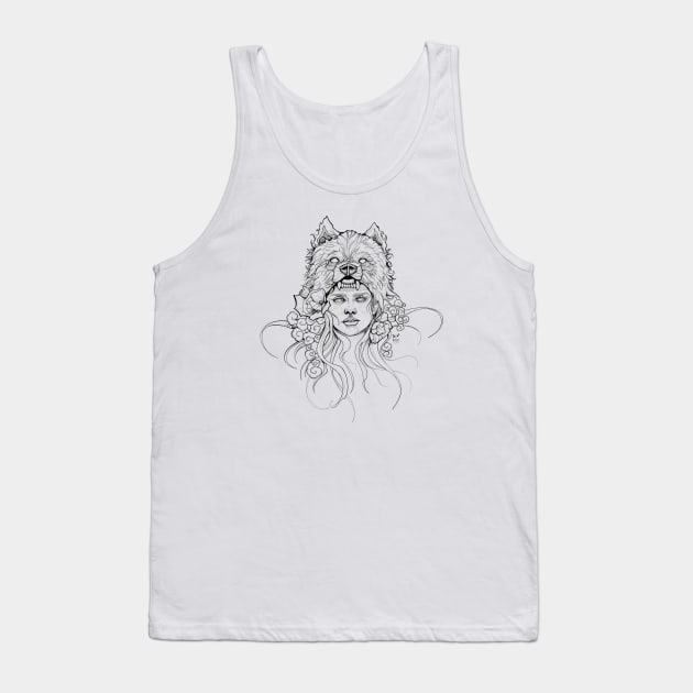 Beautiful strength Tank Top by mxndesigner